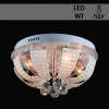 Люстра 76523/400 хром 4х60Вт E27 LED-WT ПДУ d400 HN18