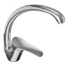Смеситель Klabb 0207 ECO для кухни с бок. ручкой, керам. картридж 40 мм, хром