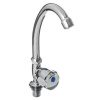 Кран Quartz 9826 (НВ22) одновентильный резин. кран-букса 3/8" хром (566-284)