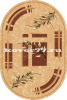 Ковер LAGUNA 5985 (1,5х1,9м) овал беж-корич. (MERINOS/Россия)