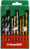 Набор сверл 202-909 DR set №9 (9пр.) 5-8мм мет./камень/дер. HAMMER   