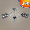 Люстра 32429/3 CR+BK хром+черный 3х40Вт E27 d640 h260 LNGSH22