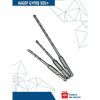 Набор буров (3пр.) SDS+ 5х110, 6х110, 6х160 Vertextools(ГИТ) (999-05-06)