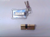 Механизм цилиндр. MARLOK ЦМ  80мм (32,5х47,5) латунь+стальной кл. 5+2кл. 