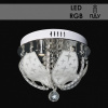 Люстра 5683/300 CR хром 3х60Вт E14 ПДУ LED RGB d300 SDA18