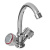 Смеситель д/я кухни Quartz 9831 (НВ20) резин. кран-буксы 3/8" хром
