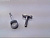 Держатель для трубы d25 R50R регулируемый сквозной (200шт)