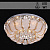 Люстра 5572/600 хром 8х40Вт E14 LED-WT ПДУ d600 SDA17