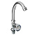 Кран Quartz 9861 (HВ03) одновентильный резин. кран-букса 3/8" хром без подв. (566-281)