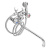 Смеситель для ванны Quartz 9826 (HB22) дл. излив резин. кран-буксы 3/8" хром (566-112) Смеситель для ванны Quartz 9826 (HB22) дл. излив резин. кран-буксы 3/8" хром (566-112)