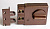 Замок накладной Ковров ЗНД1-1М ст. медь вертик. запор