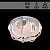 Люстра 5830/400 хром 4х60Вт E14 LED-WT ПДУ d400 MP3
