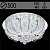 Люстра 5016/500 CR хром 5x40Вт E14 LED-WT ПДУ d500 ЛГР14
