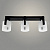 Люстра 23633/3 BK+CR черный+хром 3х40Вт E27 d700 h170 XLD23