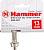 Ключ для патрона CH-key 13мм (208-302) HAMMER Flex