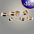 Люстра GH35296/6 WT+FGD белый+золото 6х60Вт E27 d770 h170 KK23