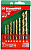 Набор сверл 202-902 DR set №2 мет./камень HAMMER
