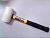 Киянка резиновая 450г белая фибергласс. рукоятка RUTEK (14-16-005)