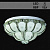 Люстра Y0887/600 хром 9х60Вт E14 LED-RBP ПДУ d600 QH19