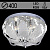 Люстра 5966/400 CR хром 4х40Вт E14 LED RGB ПДУ d400 SDA20
