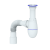 Сифон для мойки с литым выпуском 1 1/2 с гибким соед. d40х40/50 (В120) Сифон для мойки с литым выпуском 1 1/2 с гибким соед. d40х40/50 (В120)