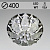 Люстра 70098/400 хром 4х40Вт E27 LED-WT ПДУ d400 LNGSH19