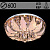 Люстра 55655/600 CR хром 8х40Вт E14 LED-RBP ПДУ d600 h270