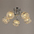 Люстра N2725/5 CR хром 5x40Вт E27 d520 h230 crst