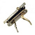 Замок врез. с руч. TRODOS 70-L/106 АВ бронза (202089) 