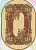Ковер ВИКТОРИЯ В095V (1,8х2,55м) овал 30 (KALINKA/Россия)
