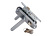 Замок врез. с руч. S-Locked 155-50 SC мат.никель мод.312 5англ.кл./верт. пр. риг. ЗЩ (12шт)