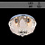 Люстра 5840/400 хром 4х40Вт E14 LED-WT ПДУ d400 SDA18