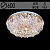 Люстра 5844/600 CR хром 8х40Вт E14 LED RGB ПДУ d600 SDA19