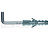 Дюбель с прямоугольным крюком "Omax" 6х30/3,5х35 (250шт)