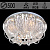 Люстра 5770/500 CR хром 5х40Вт E14 LED RGB ПДУ d500 MP3