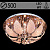 Люстра 55653/500 CR хром 5х40Вт E14 LED-WT ПДУ d500 h250 SDA22
