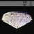 Люстра Y0930/800 хром 12х60Вт E14 LED-WT ПДУ d800 QH19