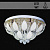 Люстра Y1020/600 золото 9х40Вт E14 LED-WT ПДУ d600 QH19