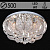 Люстра 5637/500 CR хром 5х40Вт E14 LED-WT ПДУ d500 SDA18