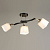 Люстра N5276/3 COFFEE+FGD кофе+золото 3х60Вт E27 d650 h230 QH22