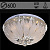 Люстра 5279/600 CR хром 8х40Вт E14 LED-WT ПДУ d600 ЛГР16