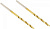 Сверло DR MT  1,0*40/18мм TIN (2шт) мет. HAMMER (202-101)