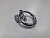 Ручка меб. подвеска 2056В хром (F)