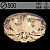 Люстра 55583/500 CR хром 5х40Вт E14 LED-RBP ПДУ d500 h250 SDA22