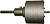 Коронка буровая 80мм (в сборе) ЕРМАК (654-004)