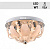 Люстра Y0351/400 хром 4х60Вт Е14 LED-WTi ПДУ d400 HN19