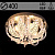 Люстра 55581/400 CR хром 4х40Вт E14 LED-RBP ПДУ d400 h210 SDA22
