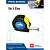 Рулетка 10мх25мм обрезин. магнитная VertexTools (ГИТ)  (3120-10) 
